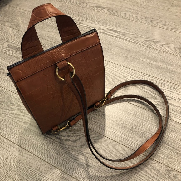 SOLD Faux Leather Mini Backpack - Picture 3 of 5